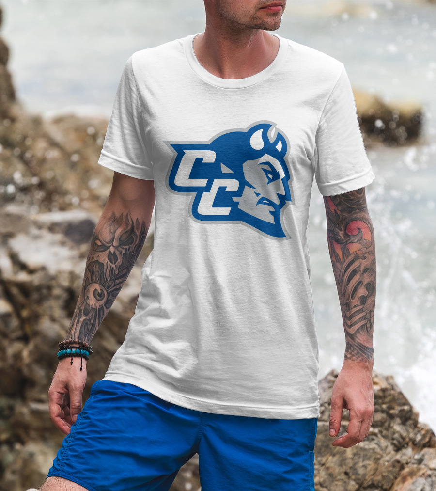CCSU Blue Devils Logo Central Connecticut T-Shirt
