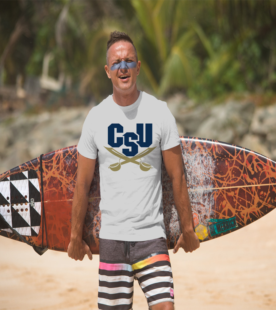 CSU Buccaneers Crossed Sabers T-Shirt