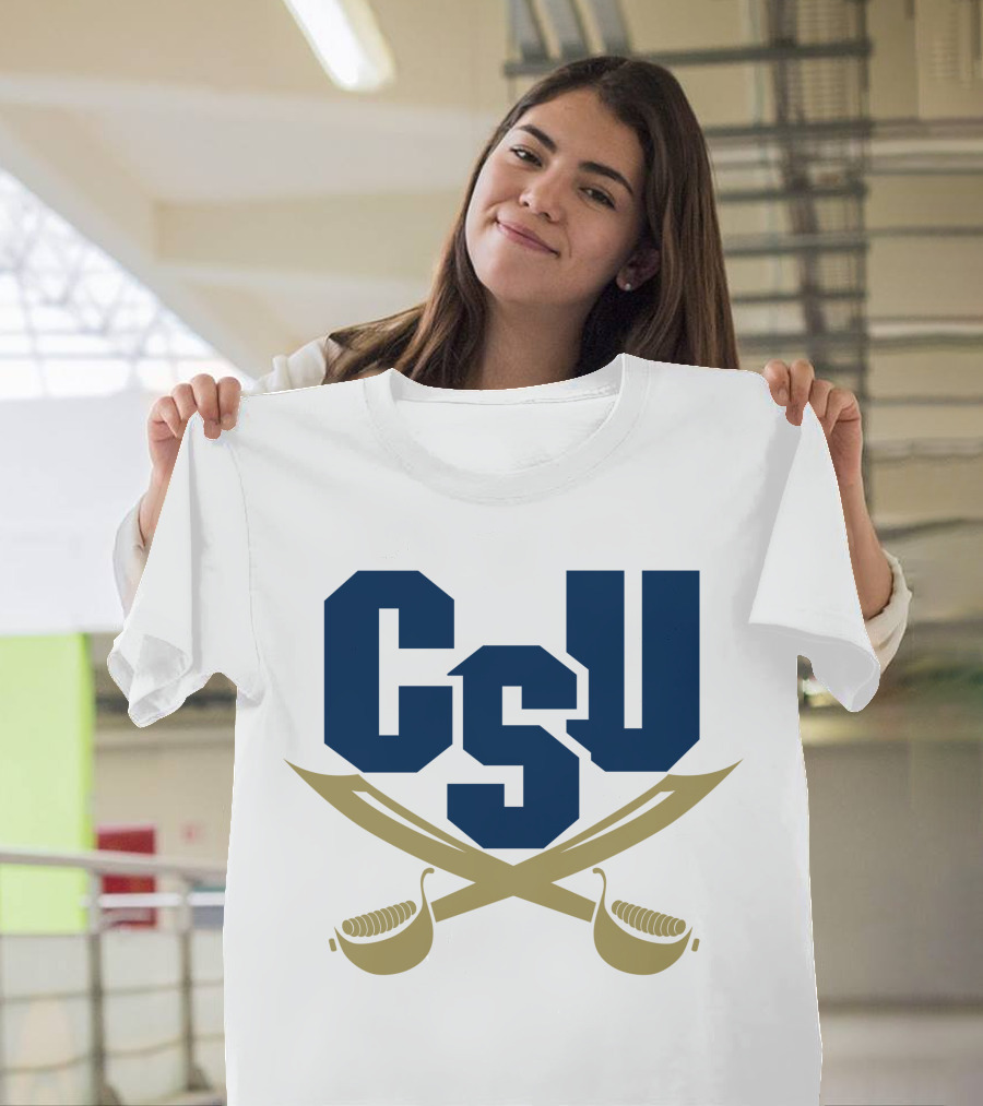 CSU Buccaneers Crossed Sabers T-Shirt