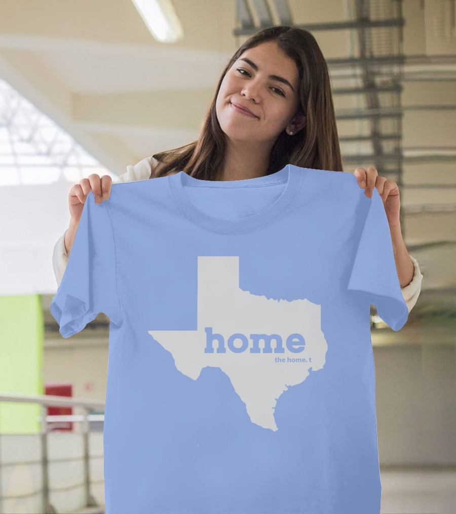 Home Shark Tank Texas State Silhouette The Home T T-Shirt