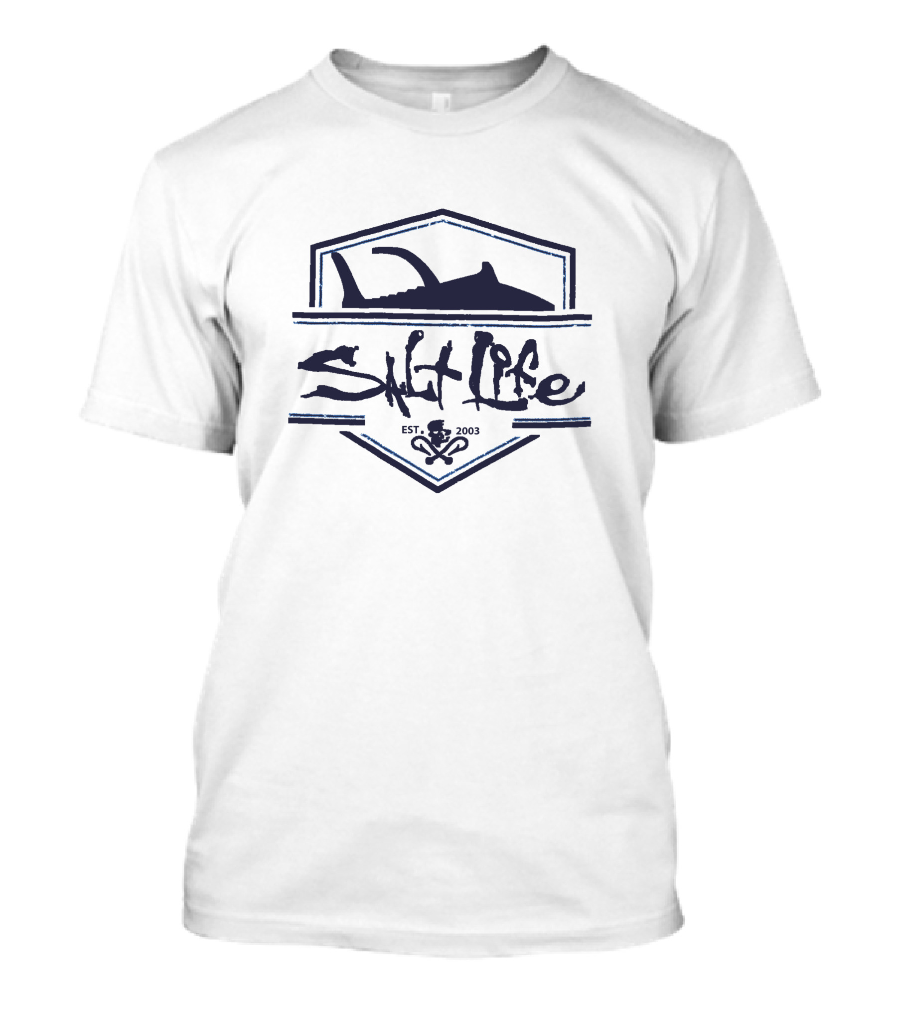 Salt Life Shark Emblem Est. 2003 T-Shirt