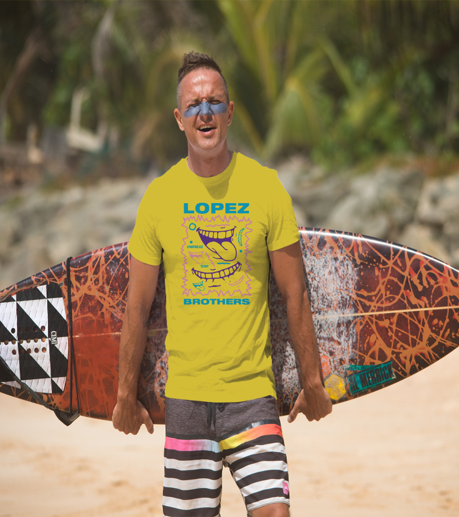 Lopez Brothers Ondreaz Tony Vibrant Mouth T-Shirt