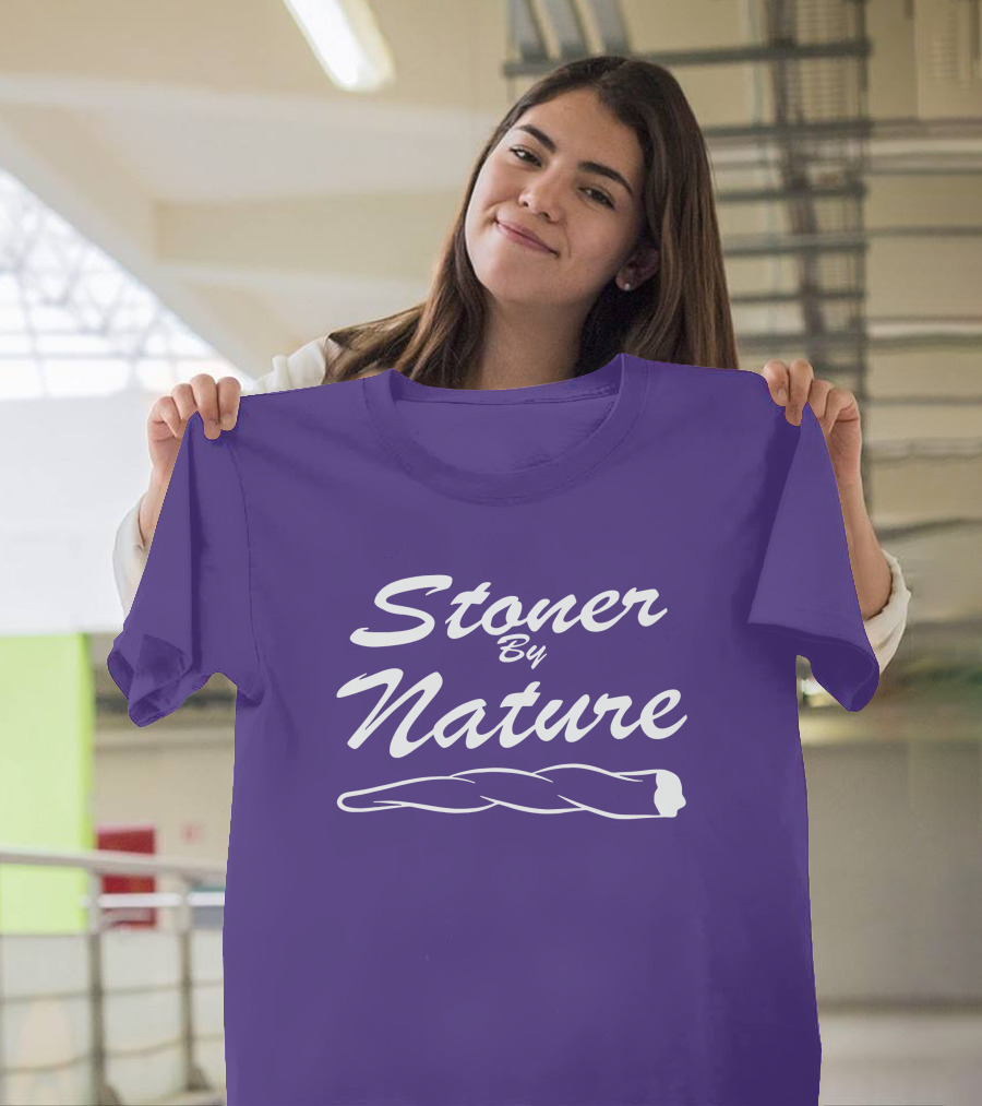 Ymh Merch Stoner By Nature Rolling Joint T-Shirt