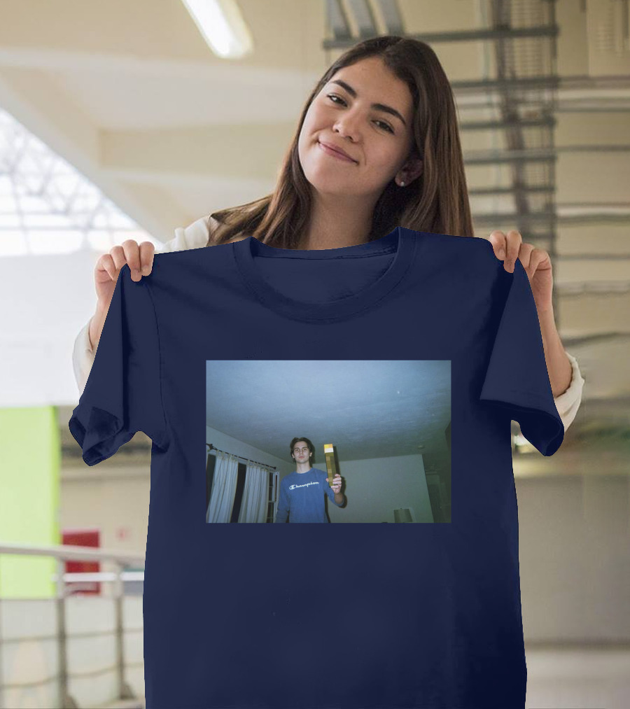 Champion Blue Sweatshirt Daijoubu Merch Needles T-Shirt