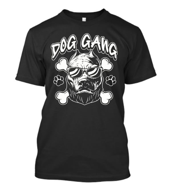 Ginger Billy Merch Dog Gang Bone And Paw T-Shirt