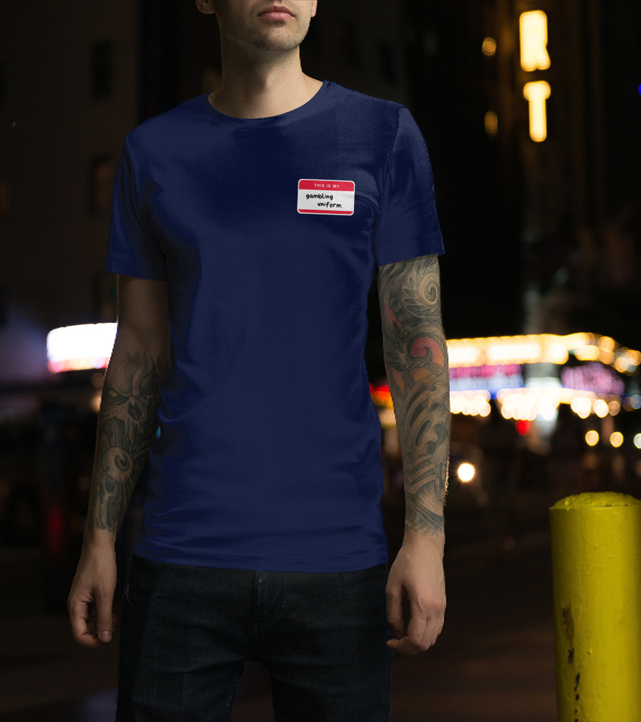 Big Jank This Is My Gambling Uniform T-Shirt