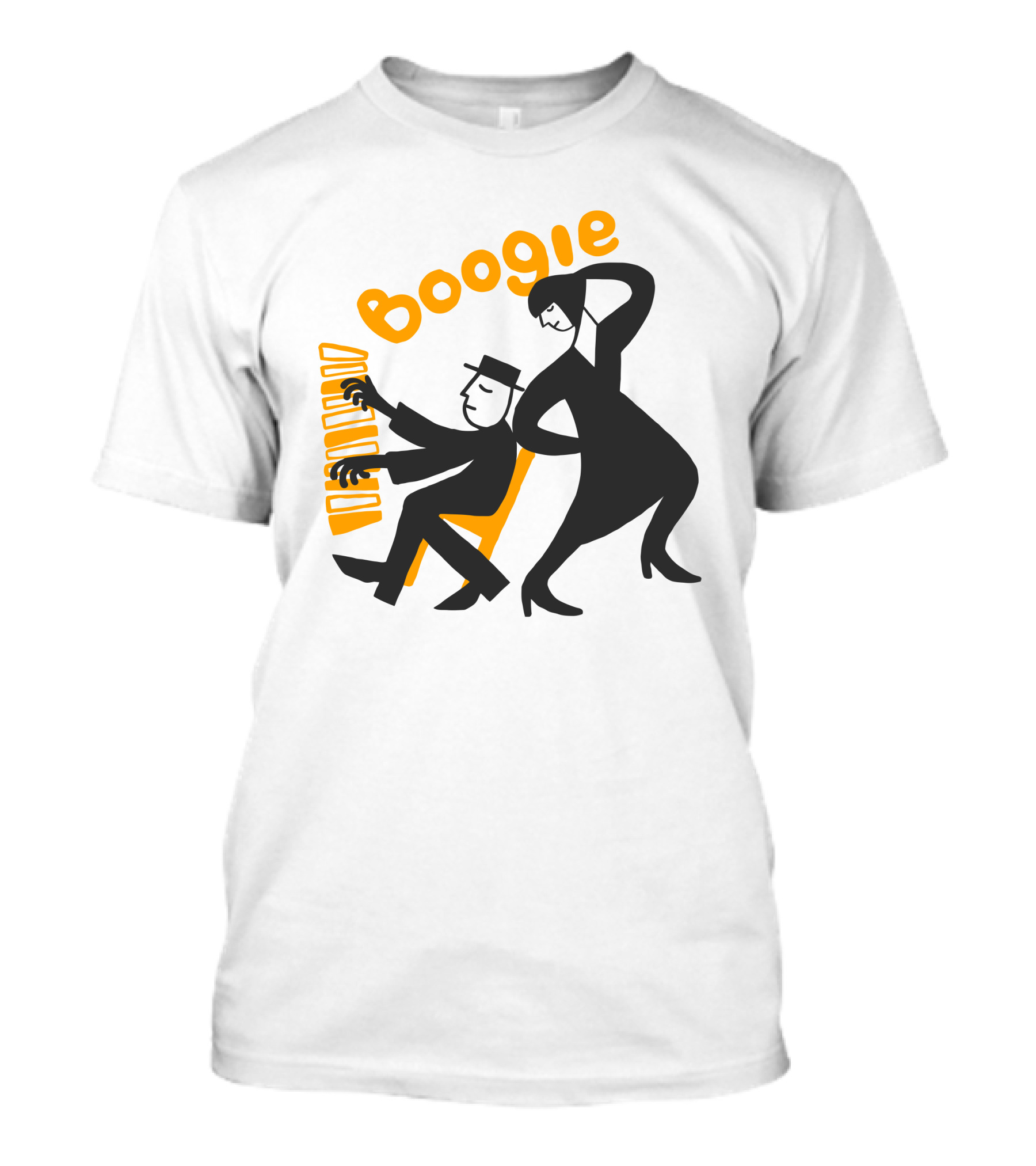 Woogie Boogie Music Dance Energetic Movement T-Shirt