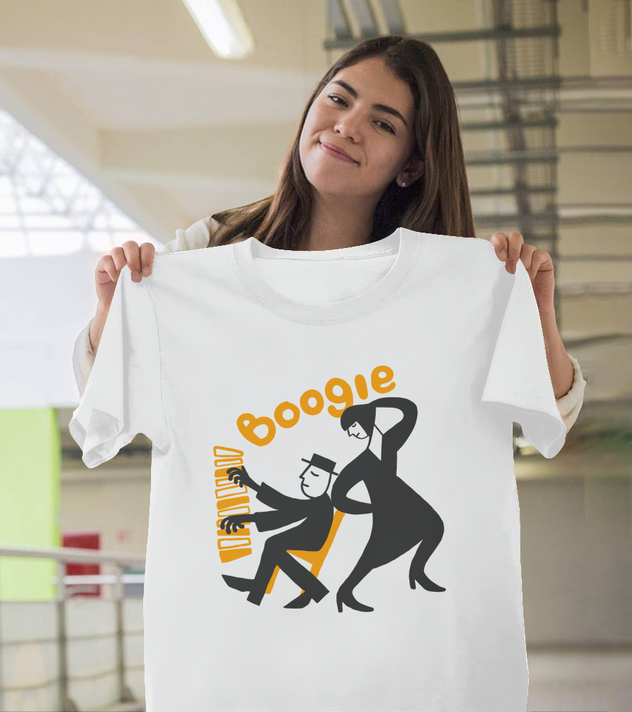 Woogie Boogie Music Dance Energetic Movement T-Shirt
