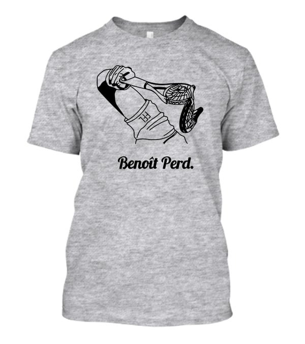 Benoît Perd Ffl Lose Merchandise Tennis Racket Image T-Shirt