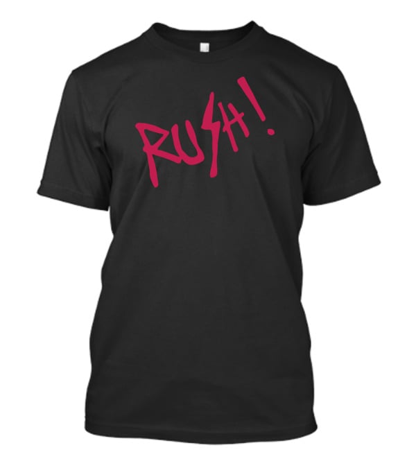 Maneskin Rush Bold Handwritten T-Shirt