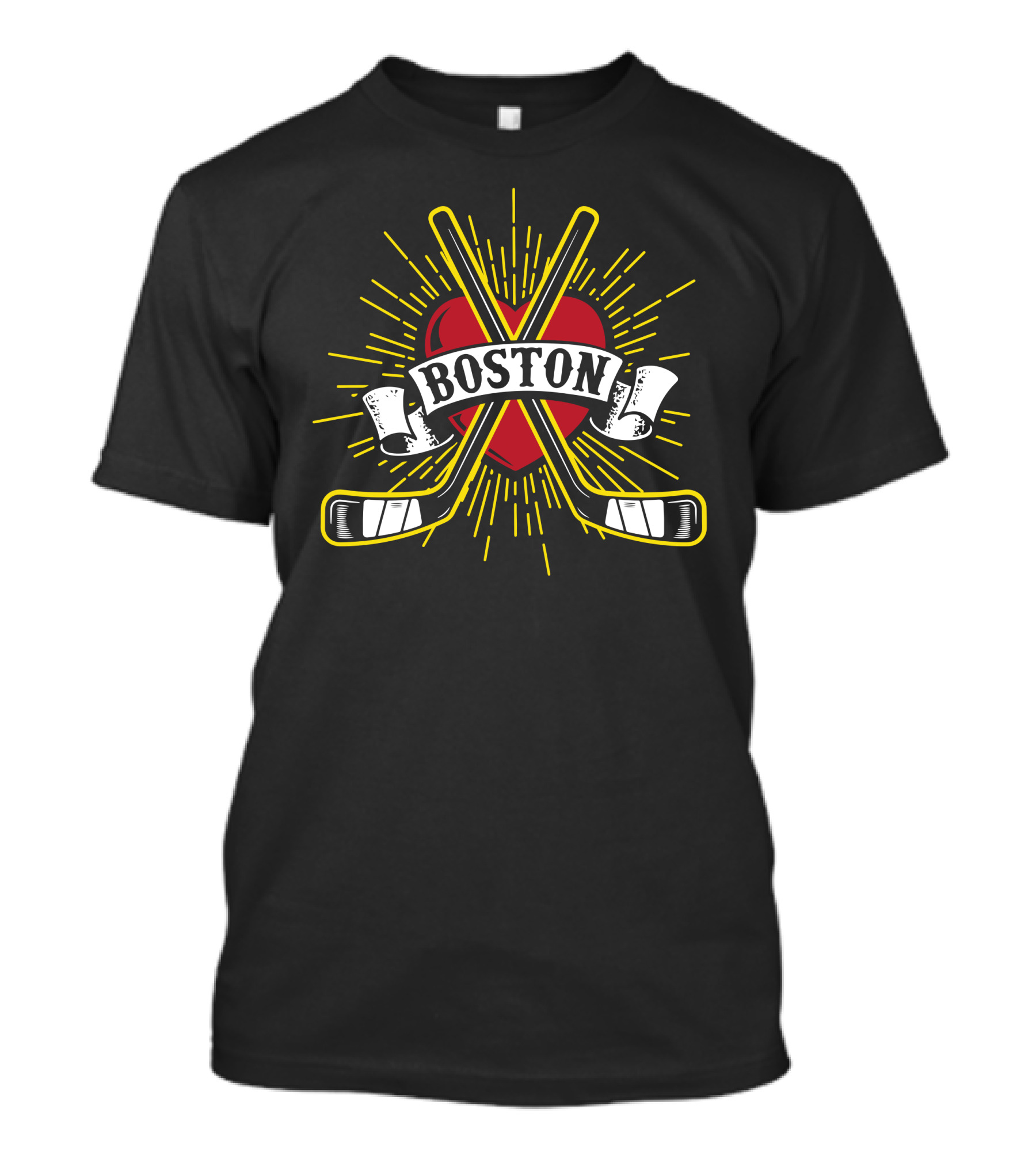 Boston Heart Ice Hockey NF17 Passion Connection T-Shirt