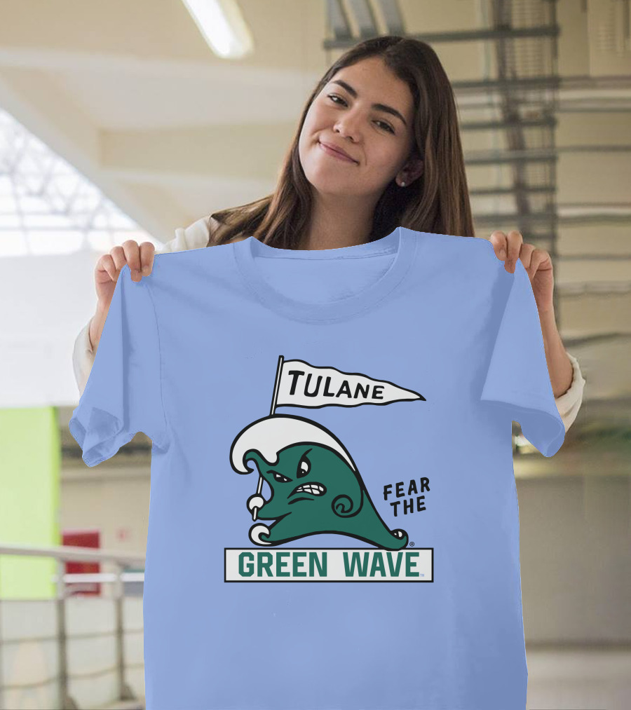 Tulane Fear the Green Wave T-Shirt