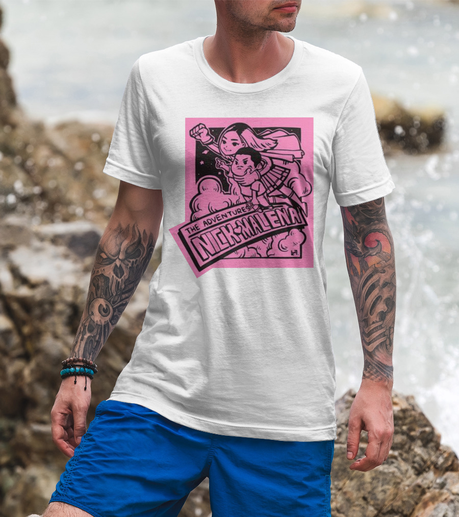 The Adventure Nick Malena Nmplol Merch T-Shirt