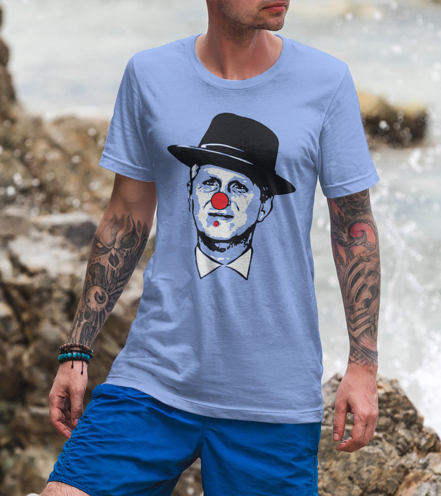 Michael Rapaport Clown Face With Hat And Red Nose T-Shirt