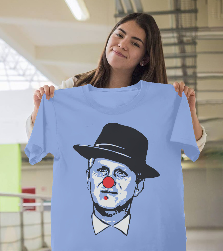 Michael Rapaport Clown Face With Hat And Red Nose T-Shirt