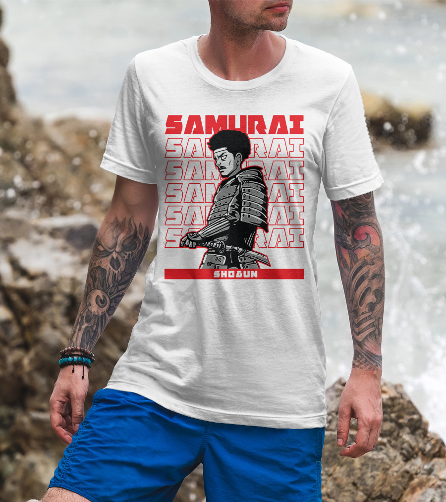 Samurai Shogun CoryxKenshin.com Merch T-Shirt