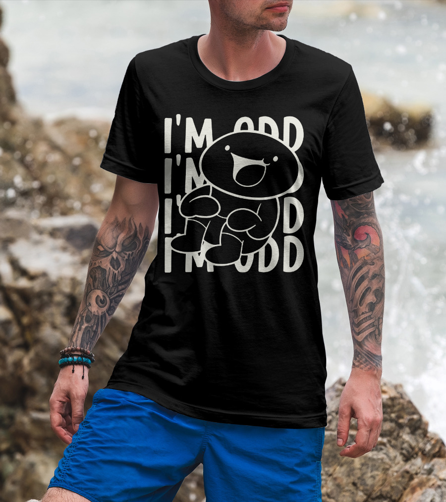 I'm Odd I'm Odd I'm Odd Character T-Shirt