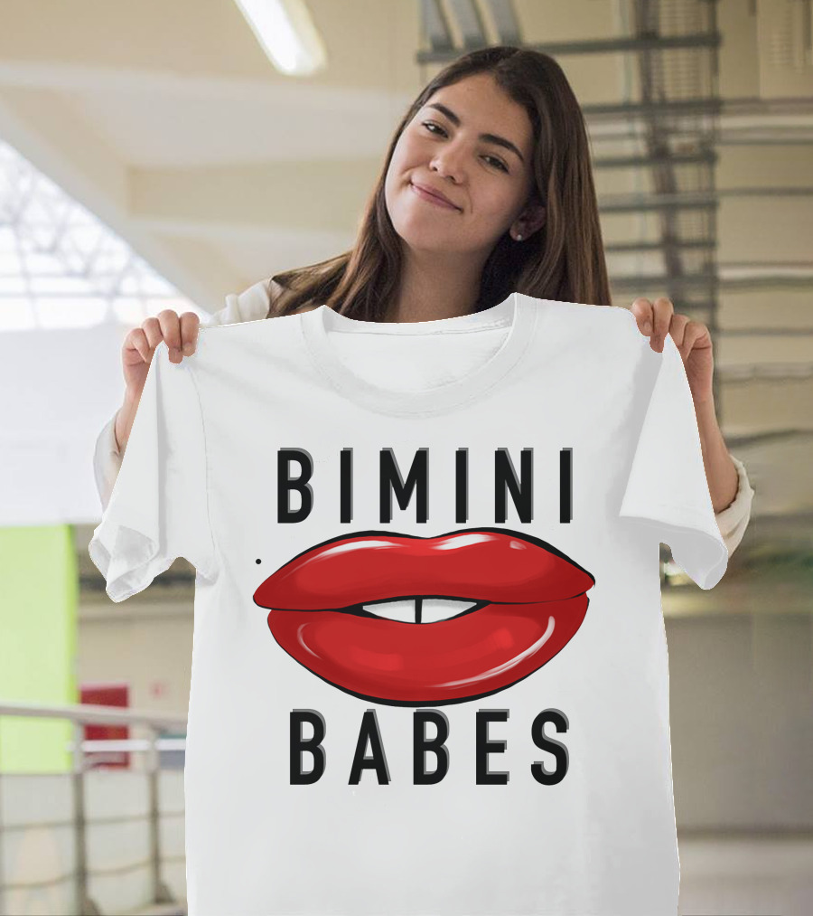 Bimini Babes Red Lips Bimini Bon Boulash Merch T-Shirt