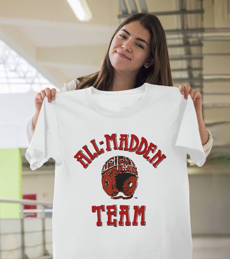 All-Madden Team Football Helmet Classic T-Shirt