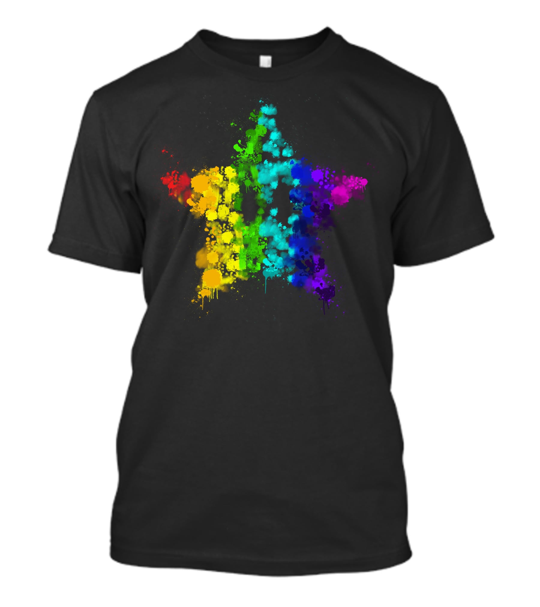 Simpleflips Merch Rainbow Starburst T-Shirt