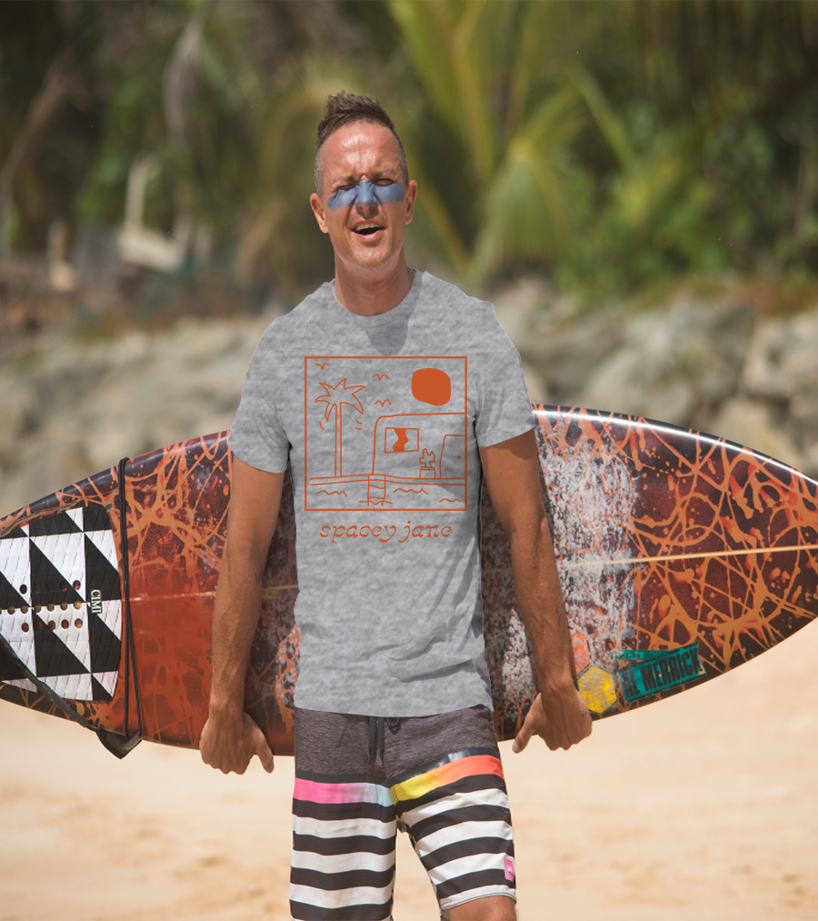 Spacey Jane Palm Tree And House T-Shirt