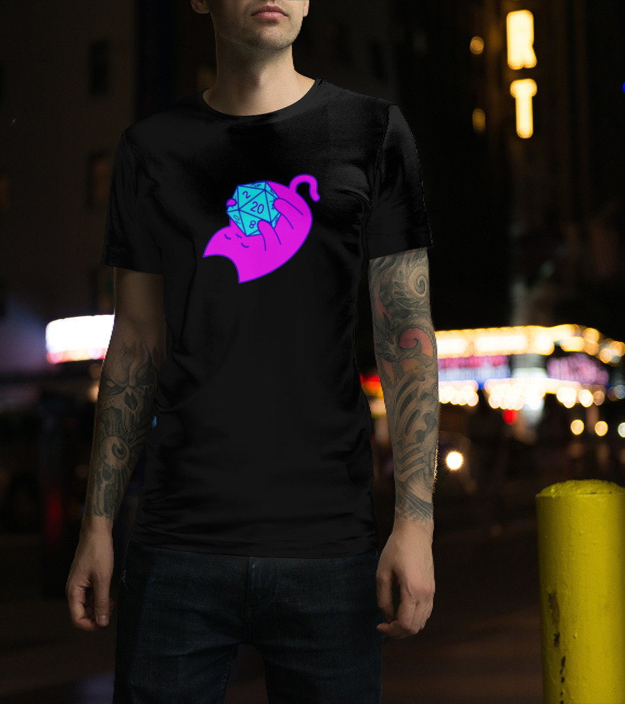 Sodapoppin Merch D20 Gaming Ghost T-Shirt