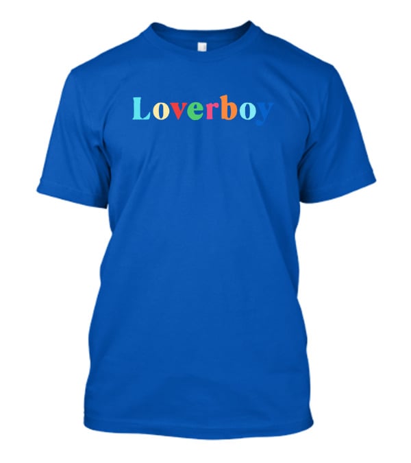 Loverboy Store Multicolor Lettering T-Shirt