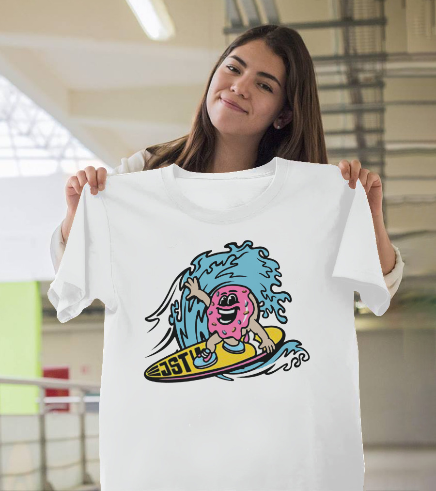 JSTU Surfing Donut Wave Adventure T-Shirt