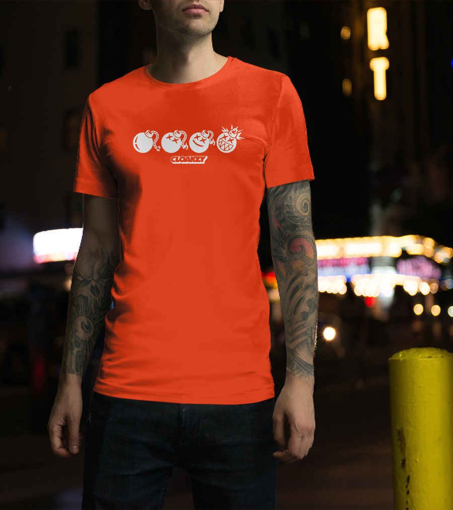 Cloakzy Bomb Icons Explosive Faces T-Shirt
