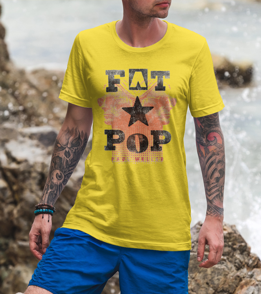 FAT POP Paul Weller Star T-Shirt