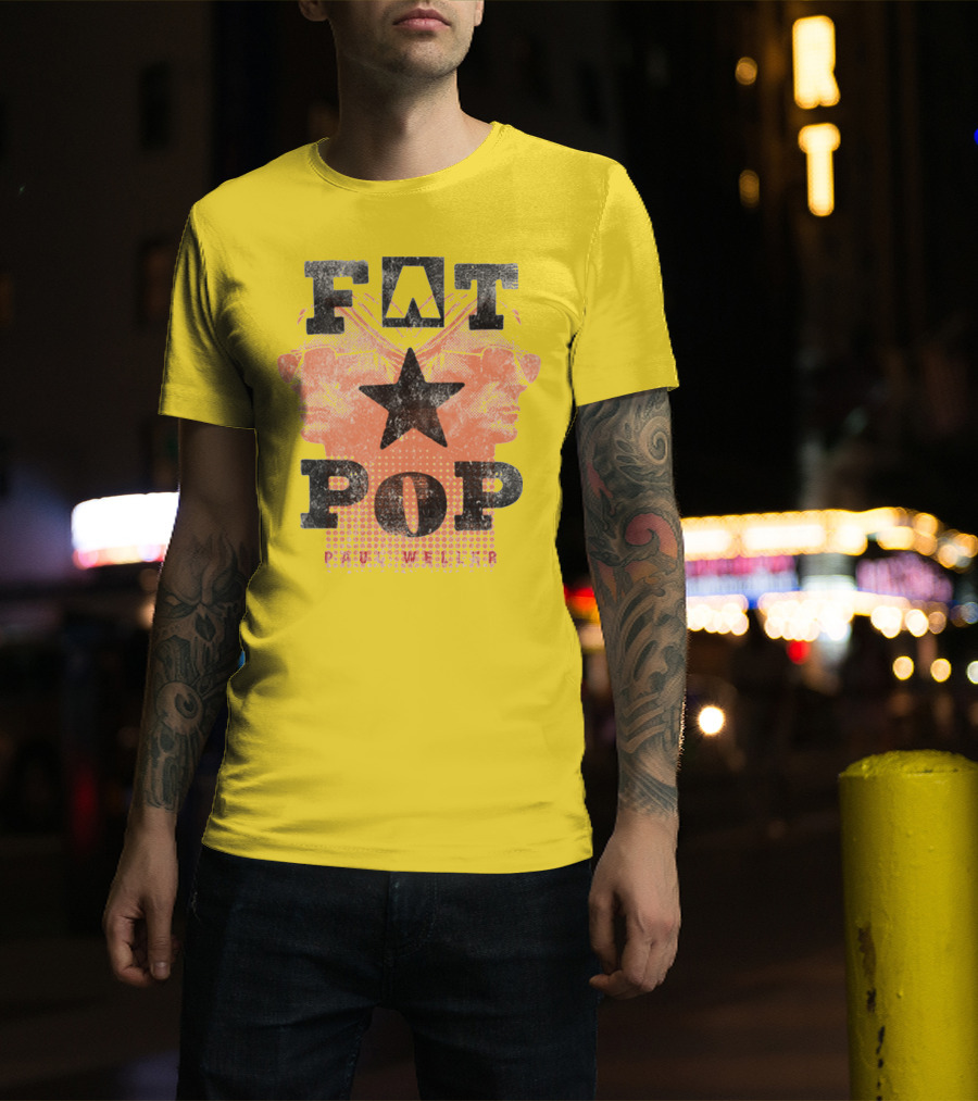 FAT POP Paul Weller Star T-Shirt