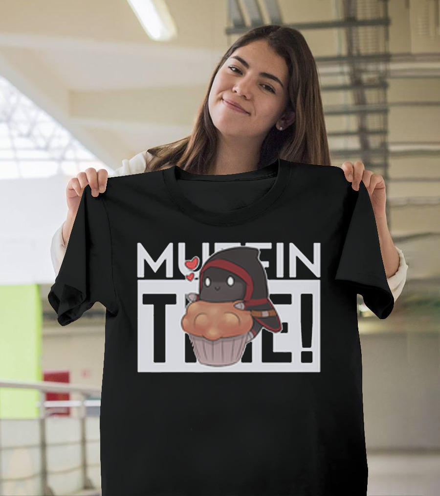 Muffin Time Cute Ninja Heart T-Shirt