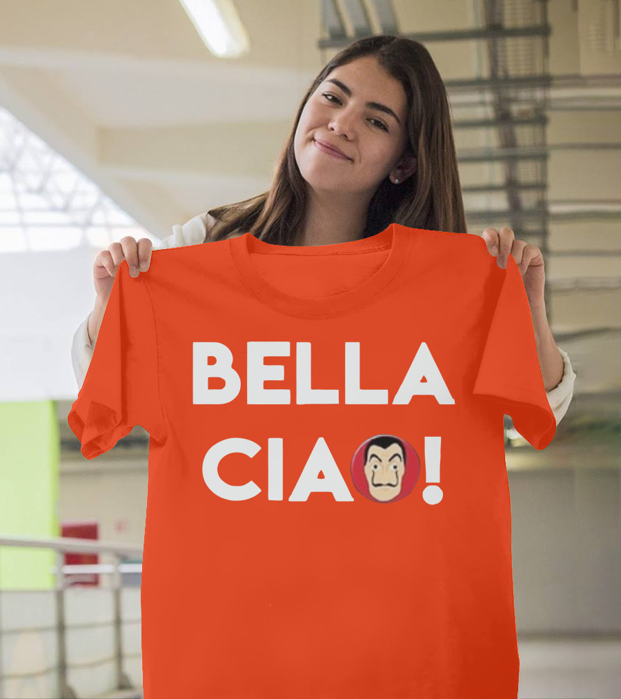 BELLA CIAO Money Heist Mask T-Shirt