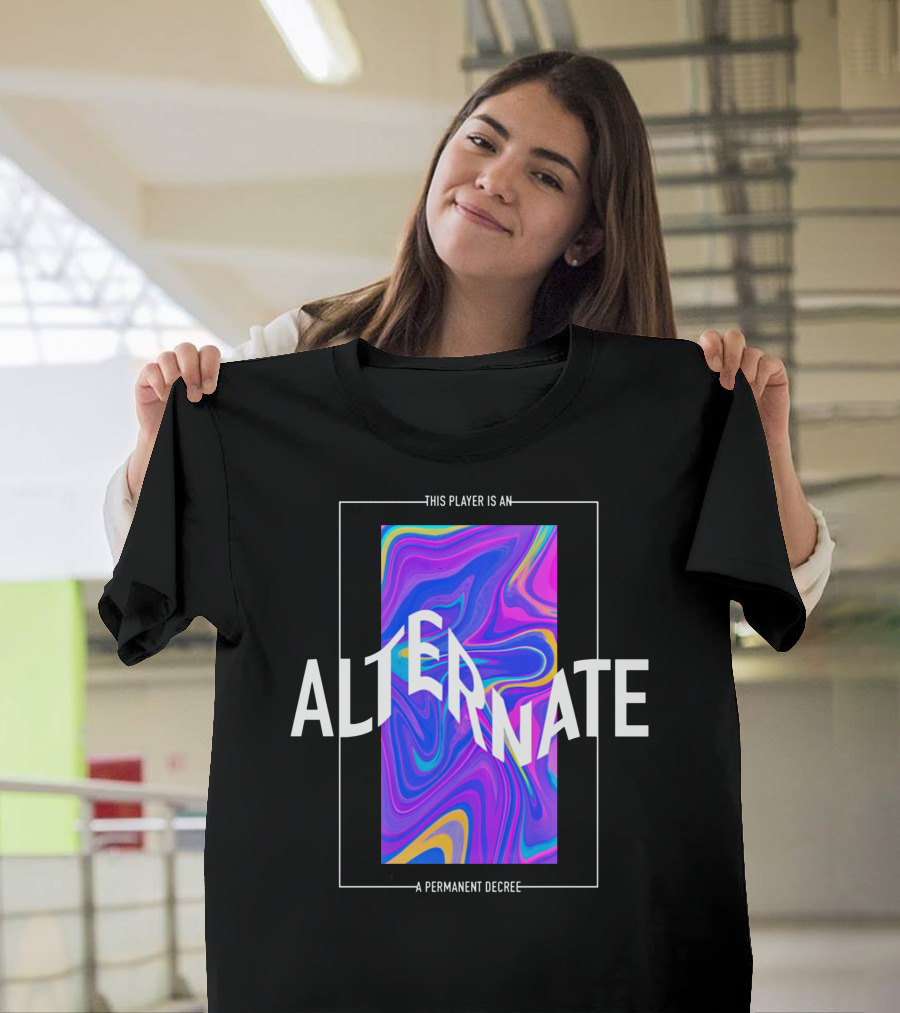 This Player Is an Alternate a Permanent Decree Blaseball Merch T-Shirt