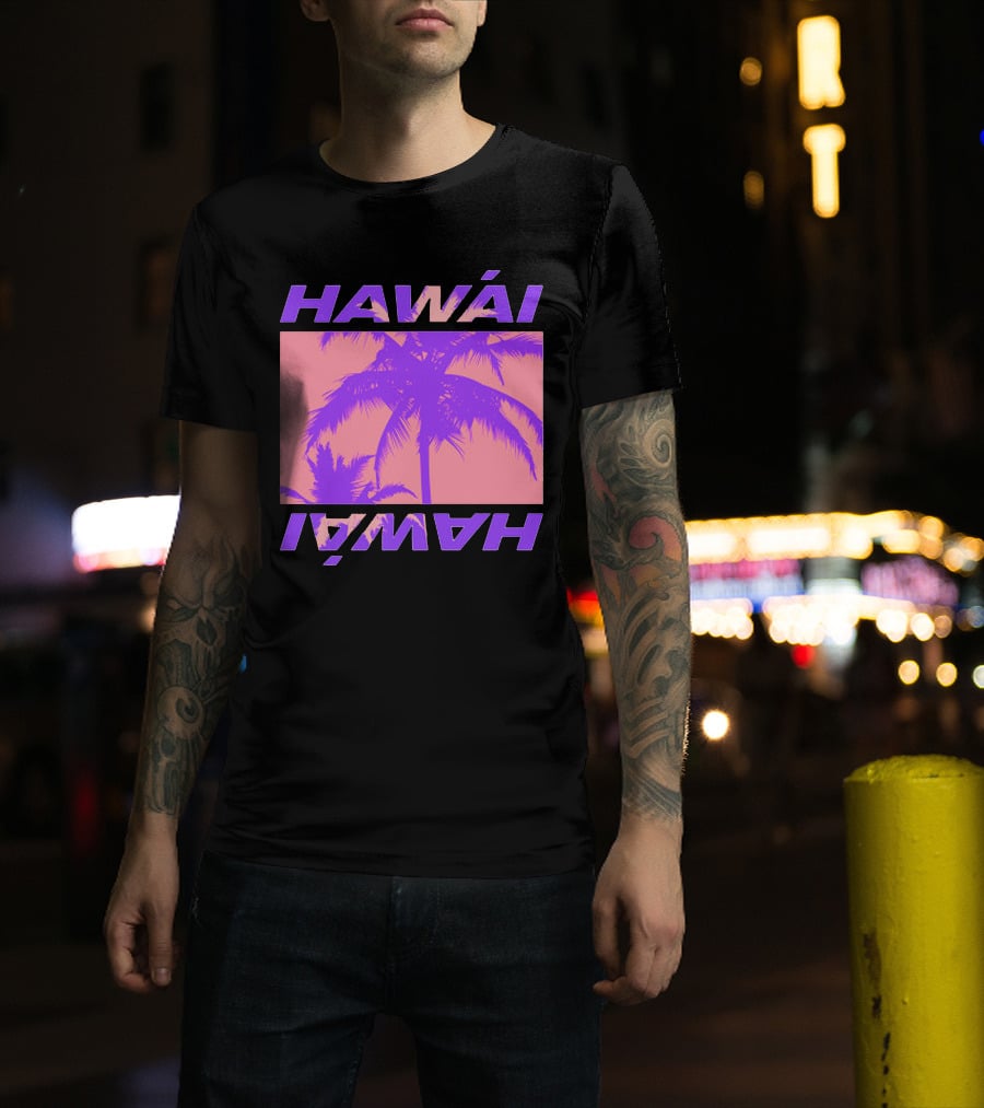 Maluma Merch Hawái Palms T-Shirt