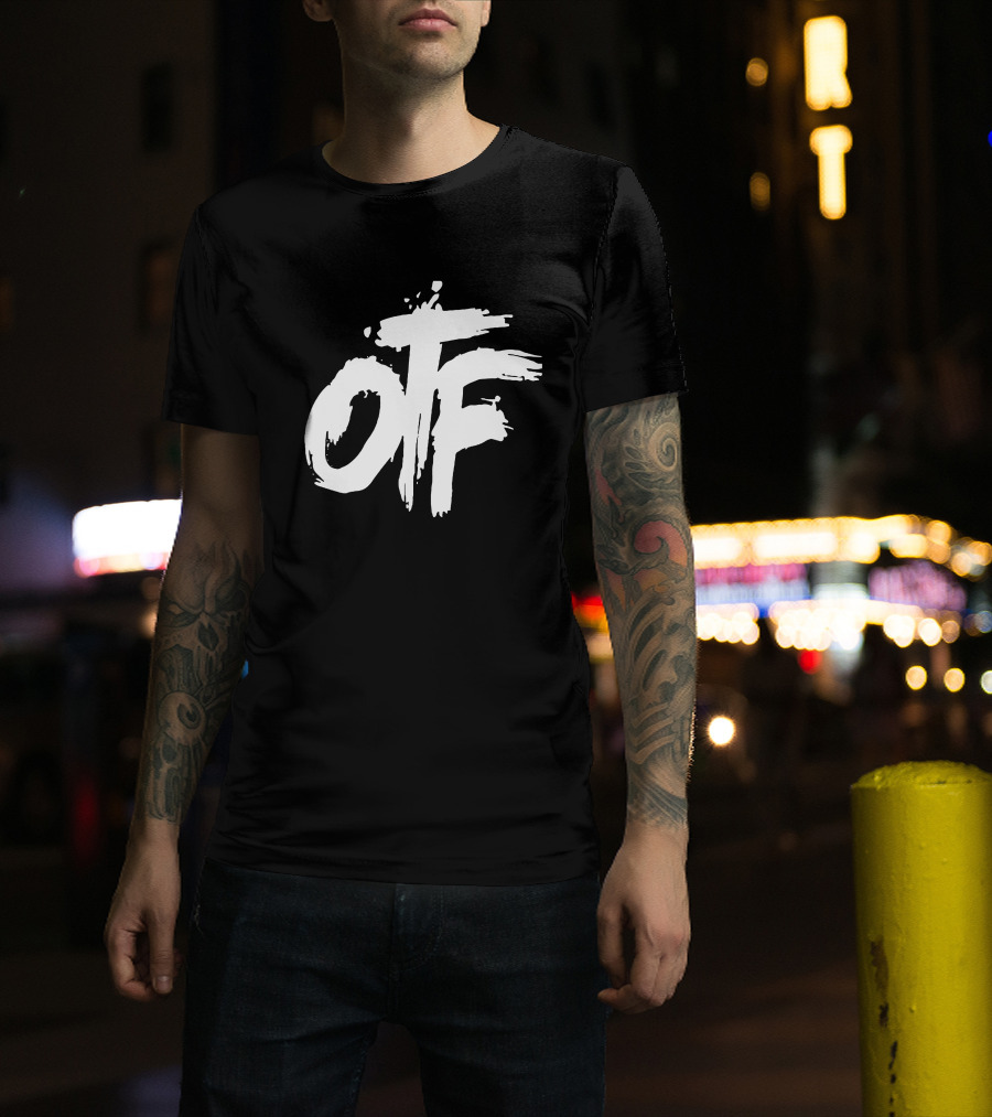 Lil Durk Merch OTF White Logo T-Shirt