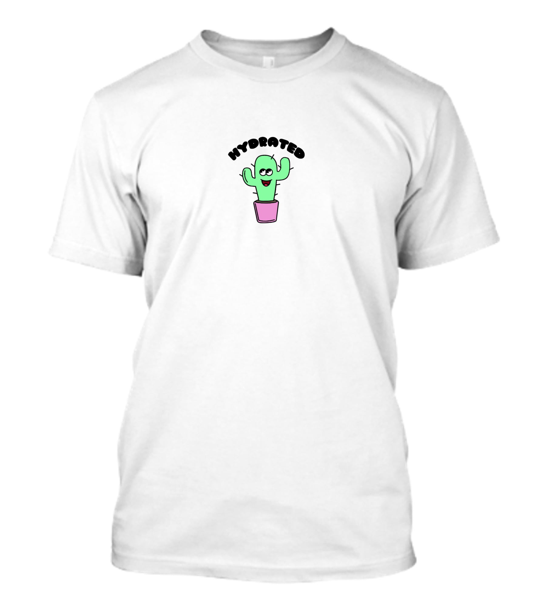 Amazingphilshop Happy Cactus Hydrated T-Shirt