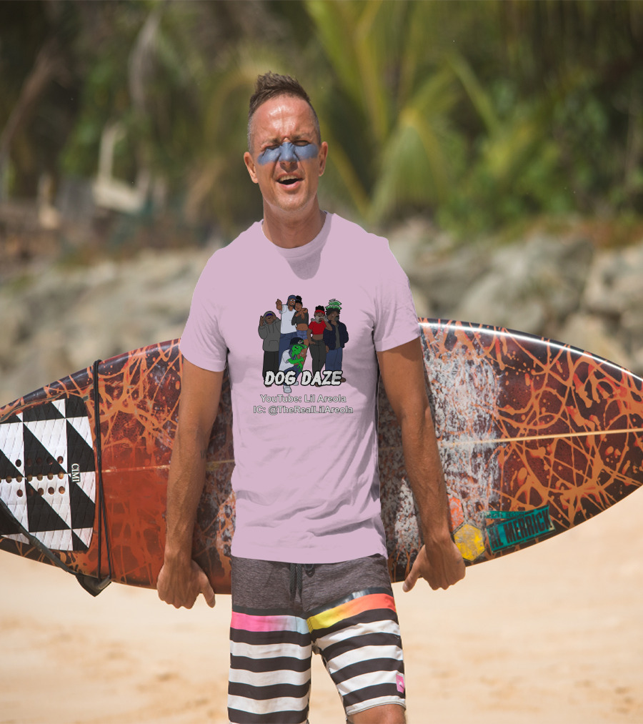 Dog Daze YouTube Lil Areola IC @TheRealLilAreola T-Shirt