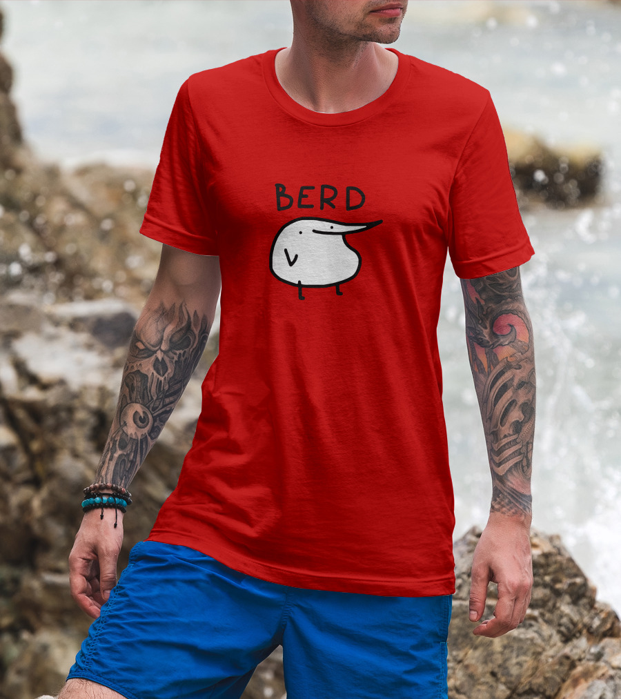 Berd Meme Cartoon Character T-Shirt