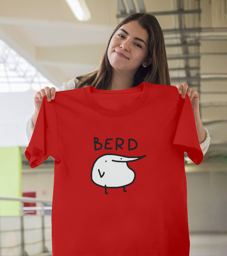 Berd Meme Cartoon Character T-Shirt
