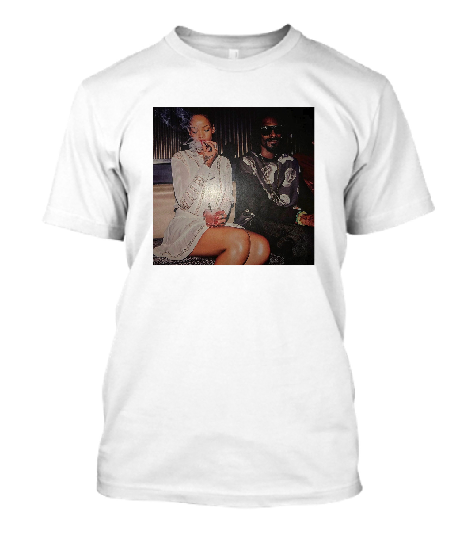 Rihanna Snoop Dogg Fenty Smoky Moment T-Shirt