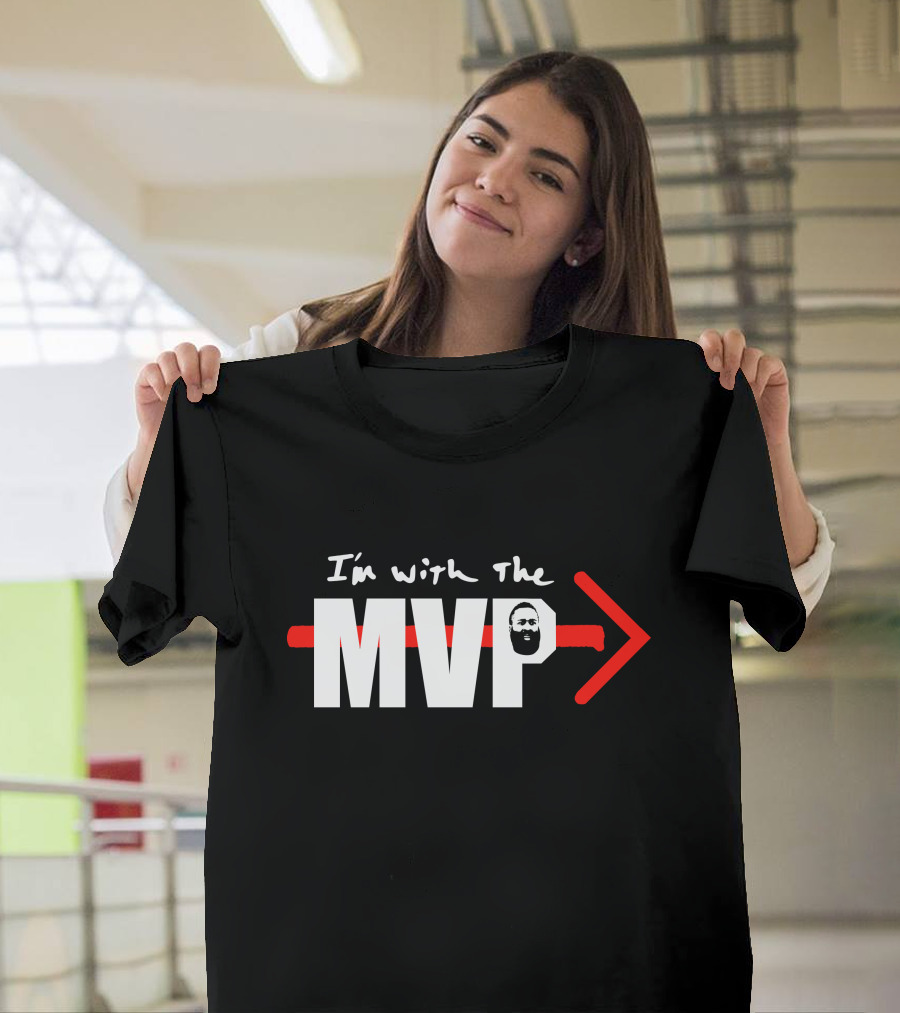 I'm With The MVP J Tucker Arrow T-Shirt