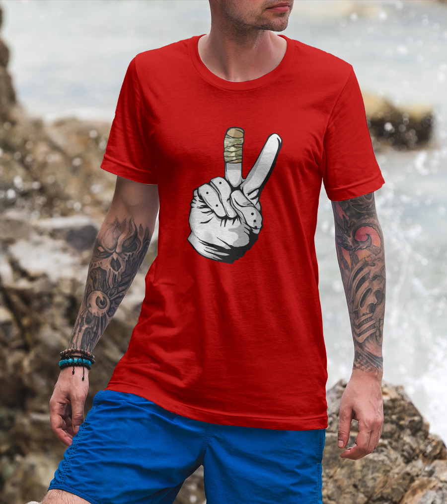 Loose Cannons Ant Man Deuces Victory Hand Samer Ali T-Shirt