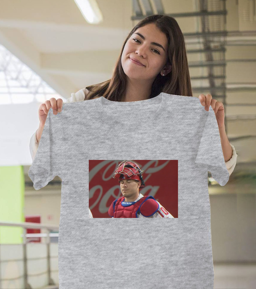 Realmuto On Eye Roll It Was Terrible Timing Coca-Cola Catcher Moment T-Shirt