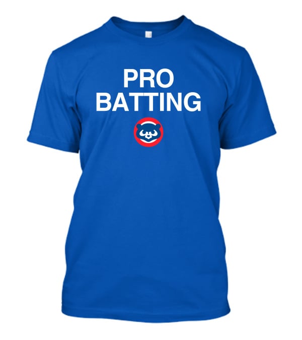 Pro Batting Matt Duffy Cubs Logo Obvious T-Shirt