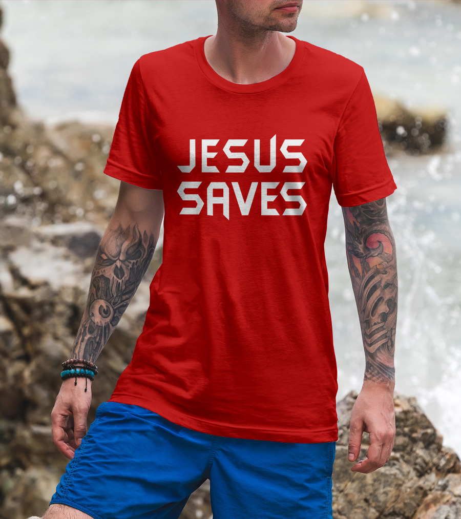 Faithnfreedoms Jesus Saves T-Shirt