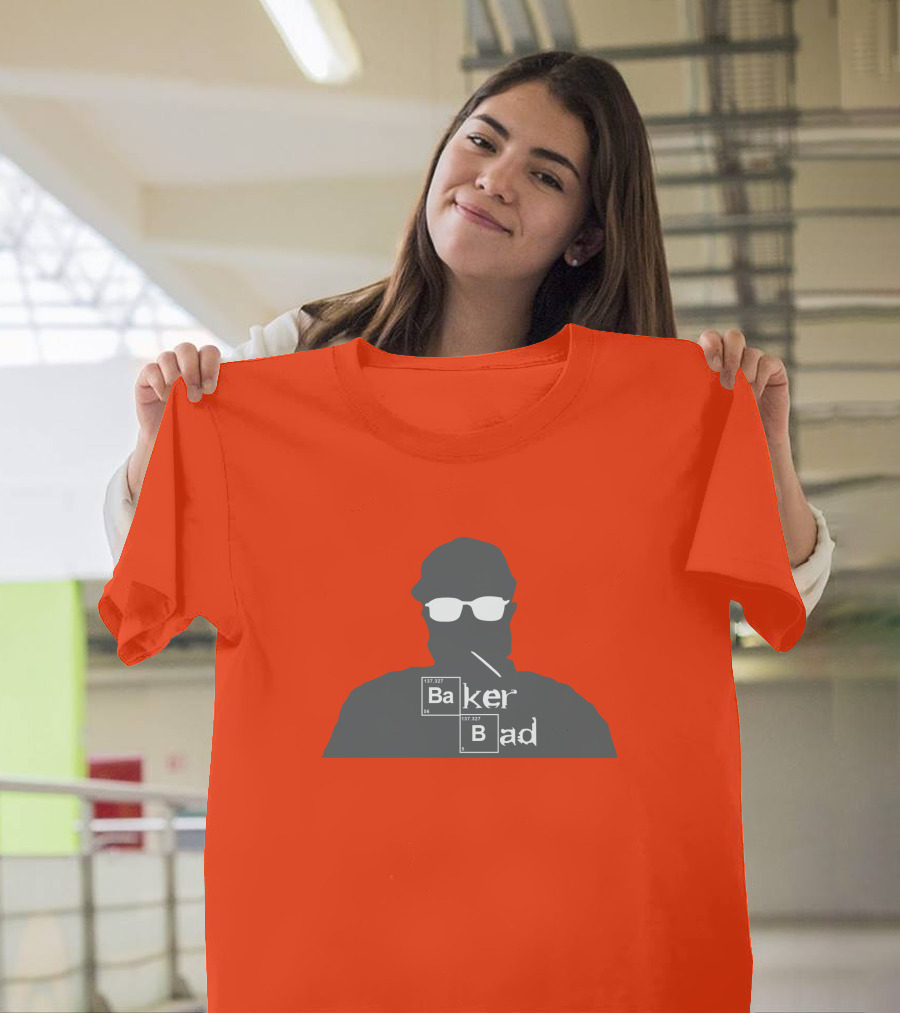 Apollohou Merch Baker Bad Dinn Mann Breaking Bad Inspired Walter T-Shirt