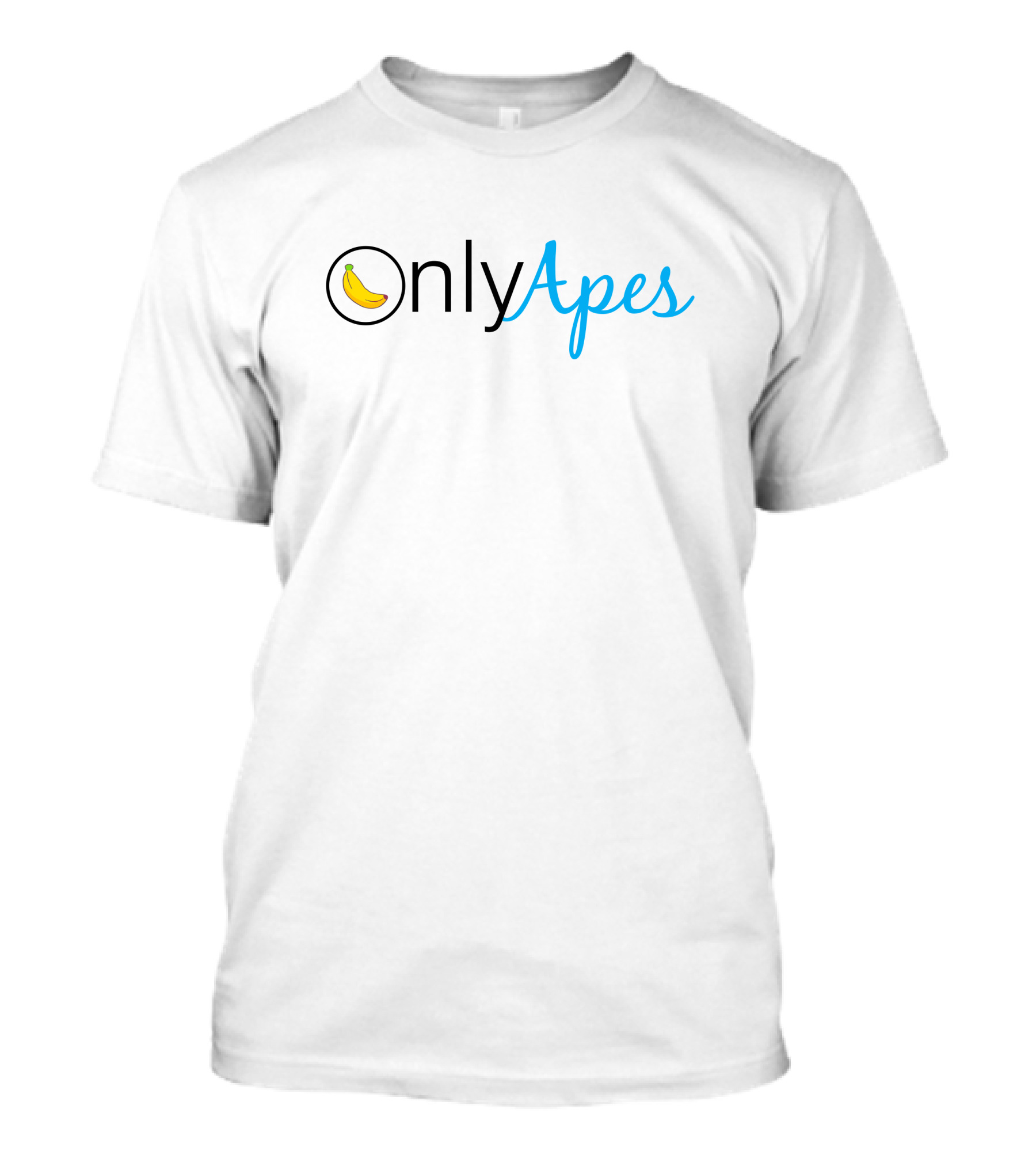 Primatesdaily Onlyapes Banana Logo Merch T-Shirt