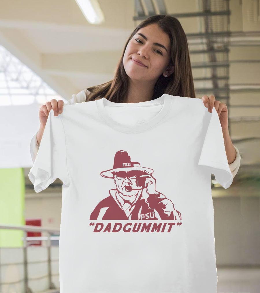 Homefiel Merch FSU Bobby Bowden Dadgummit T-Shirt