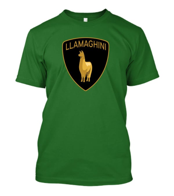 Llamaghini III Blipshift Shea Adam Emblem T-Shirt